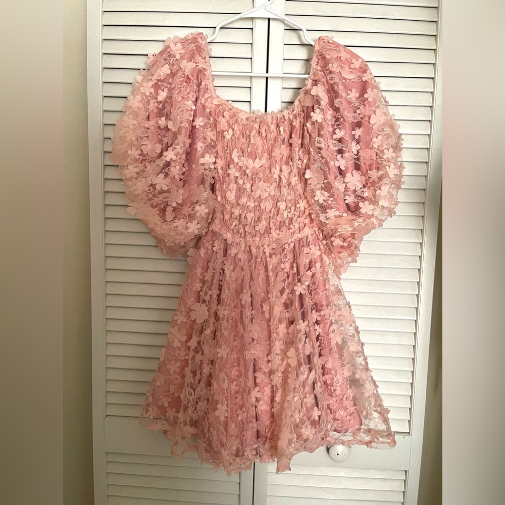 &merci NWT pink floral dress